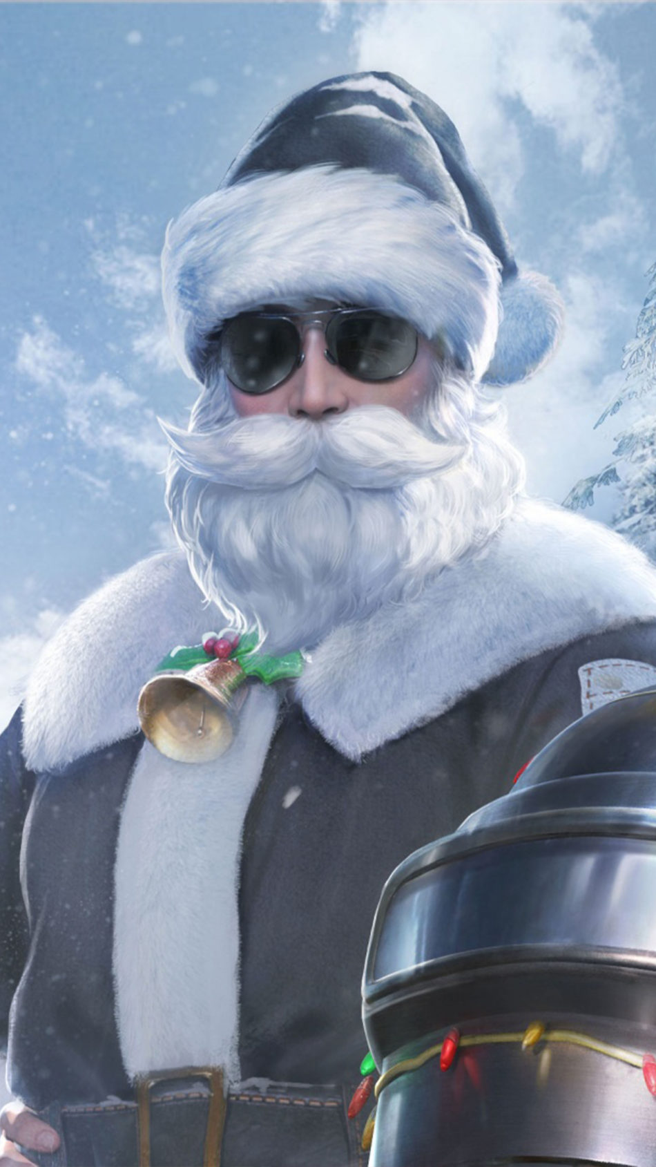 Santa Claus PUBG Mobile 4K Ultra HD Mobile Wallpaper