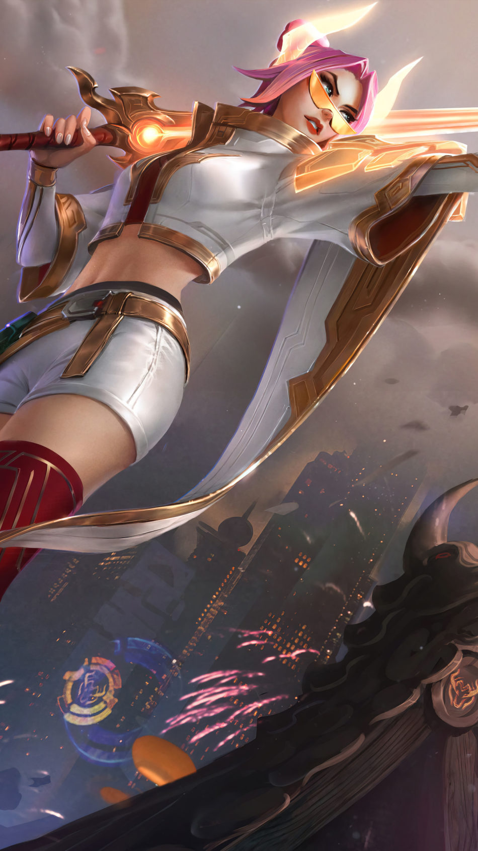 Fiora From League of Legends 2021 4K Ultra HD Mobile Wallpaper