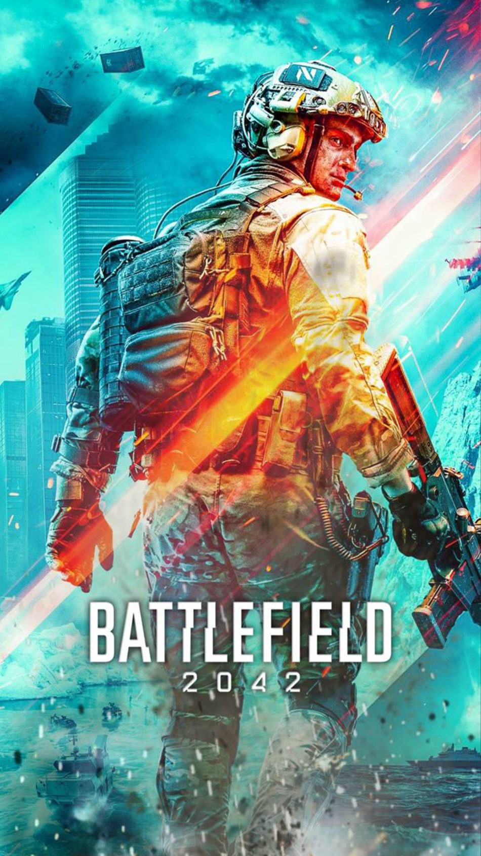Battlefield 2042 Game Poster 4K Ultra HD Mobile Wallpaper
