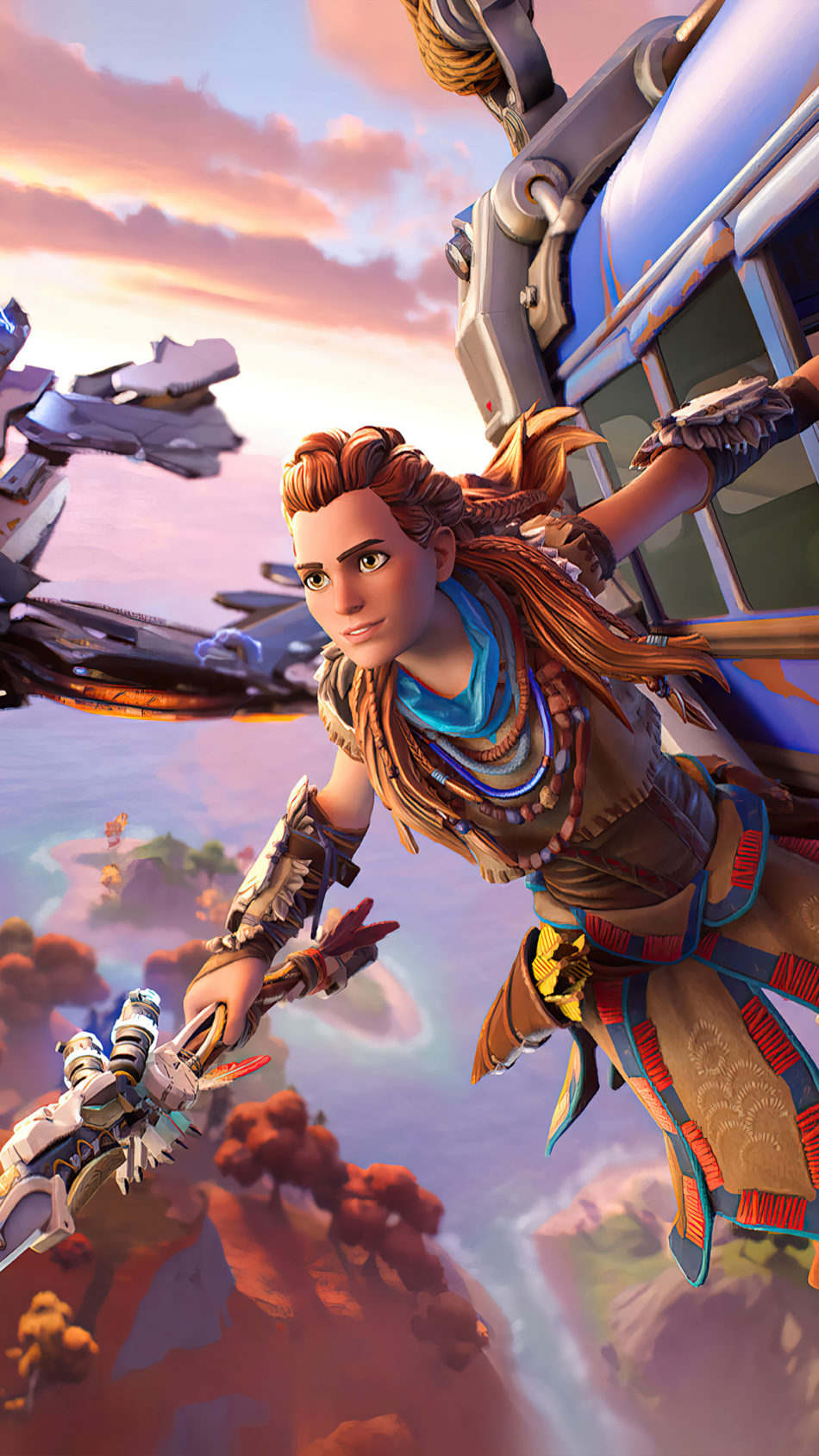 Aloy The Skywatcher Fortnite 4K Ultra HD Mobile Wallpaper