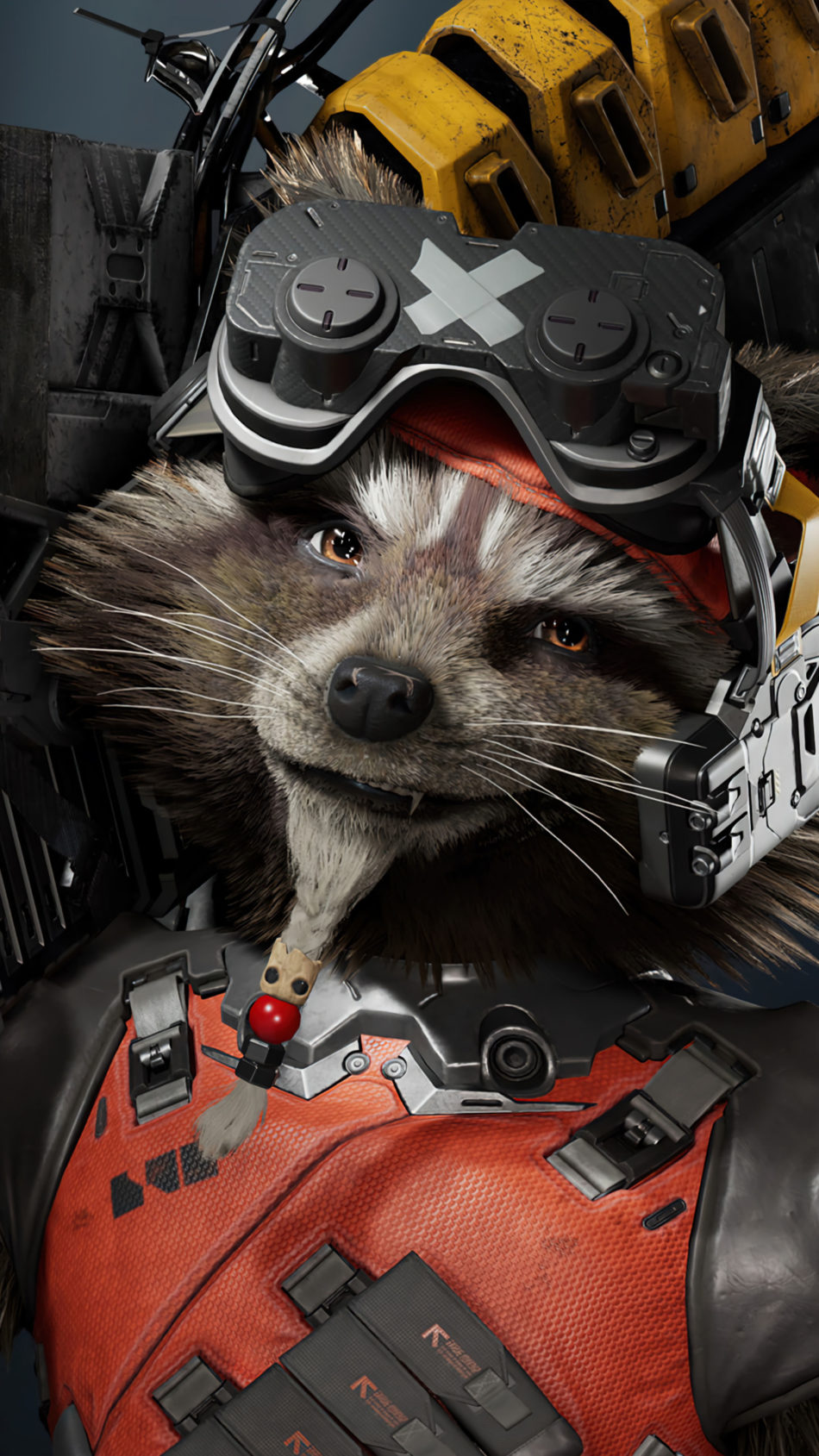 Rocket Raccoon Marvel's Guardians of The Galaxy Game 4K Ultra HD Mobile Wallpaper
