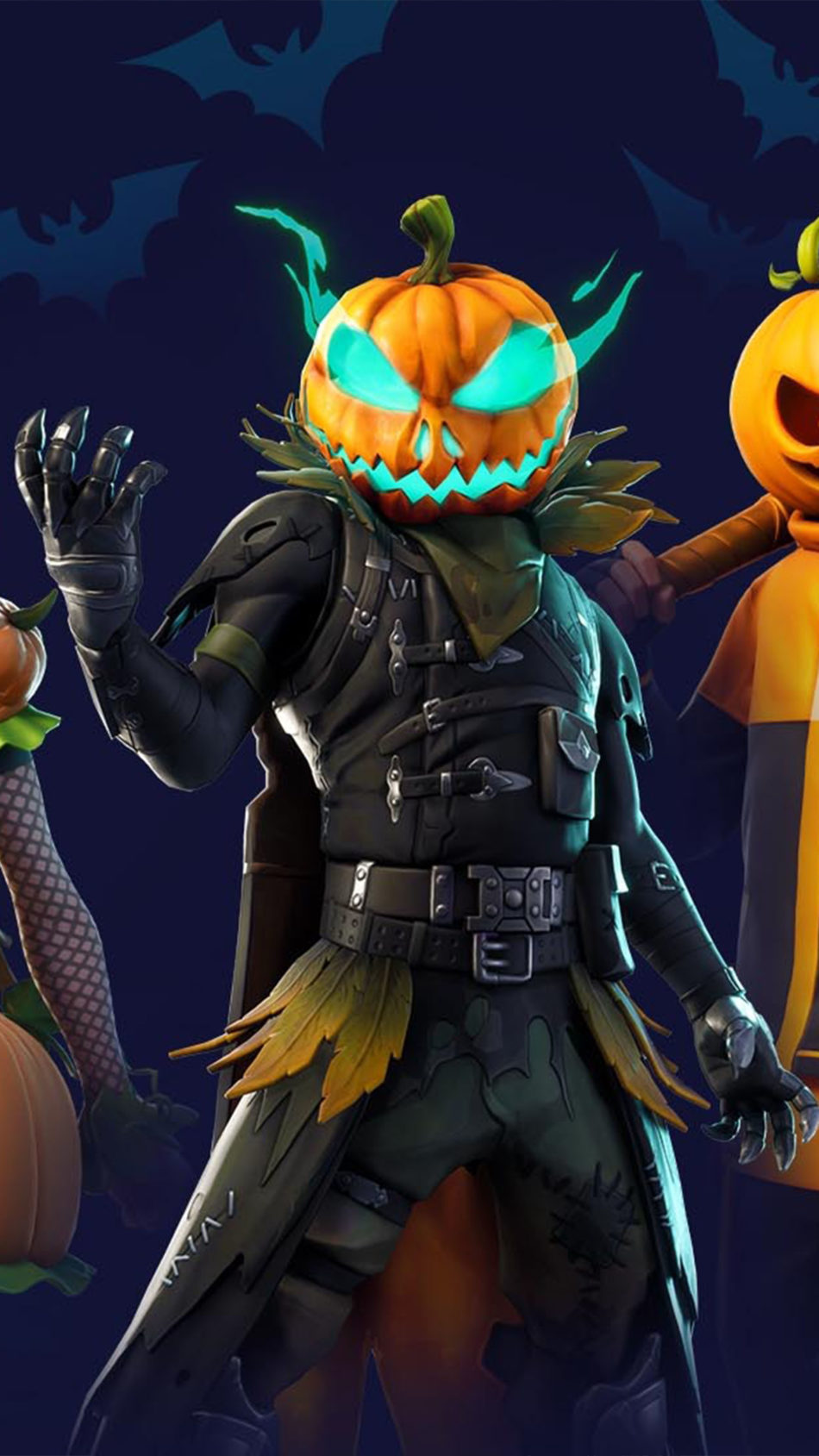 Halloween Pumpkin Fortnite 4K Ultra HD Mobile Wallpaper