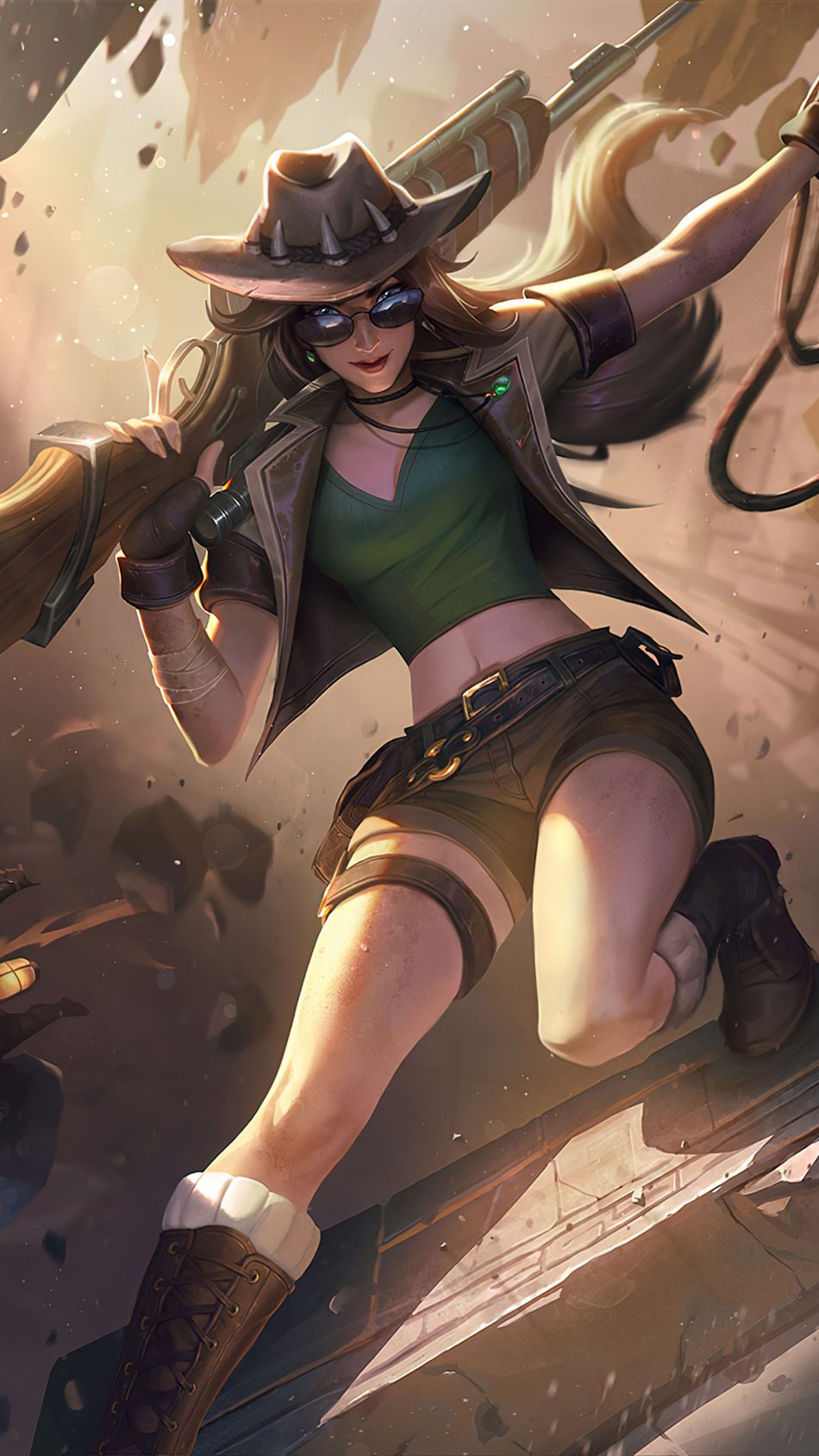 Caitlyn League of Legends 2021 4K Ultra HD Mobile Wallpaper