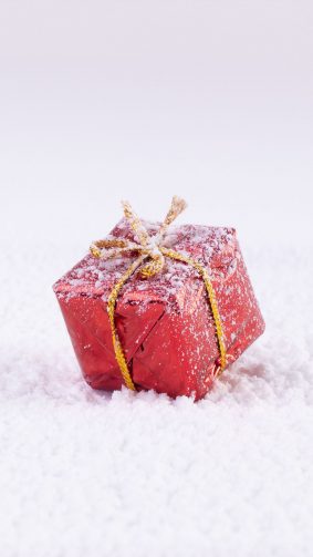 Christmas Gift Snow 4K Ultra HD Mobile Wallpaper