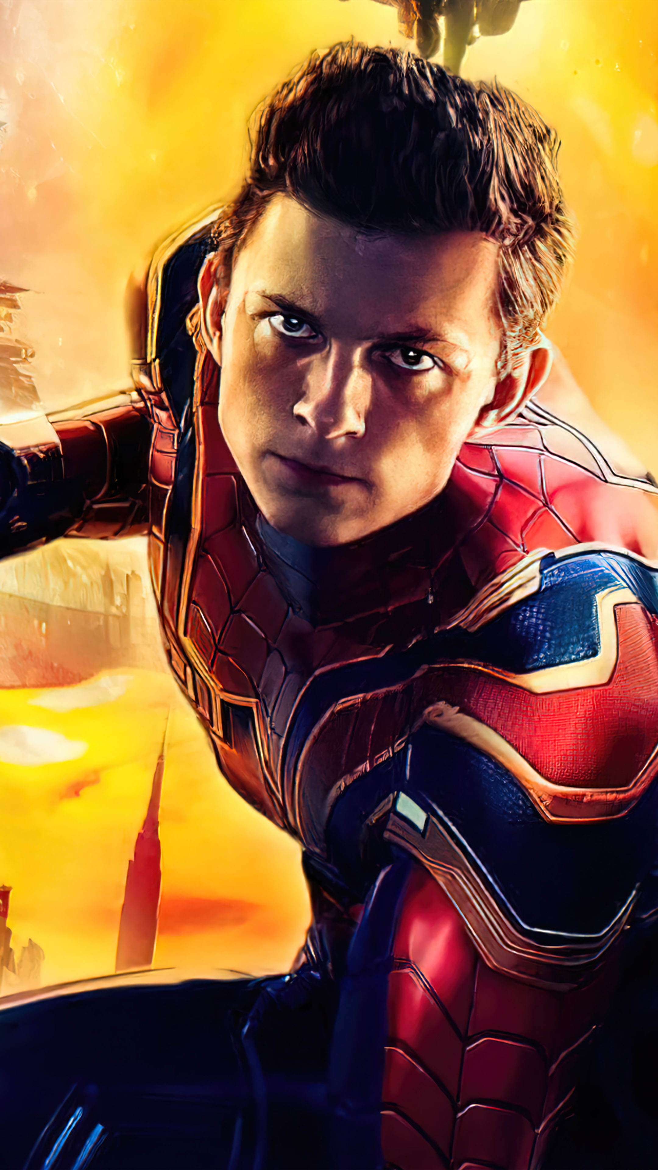 Tom Holland As Spider-Man In No Way Home 4K Ultra HD Mobile Wallpaper Tom Holland As Spider-Man In No Way Home 4K Ultra HD Mobile Wallpaper