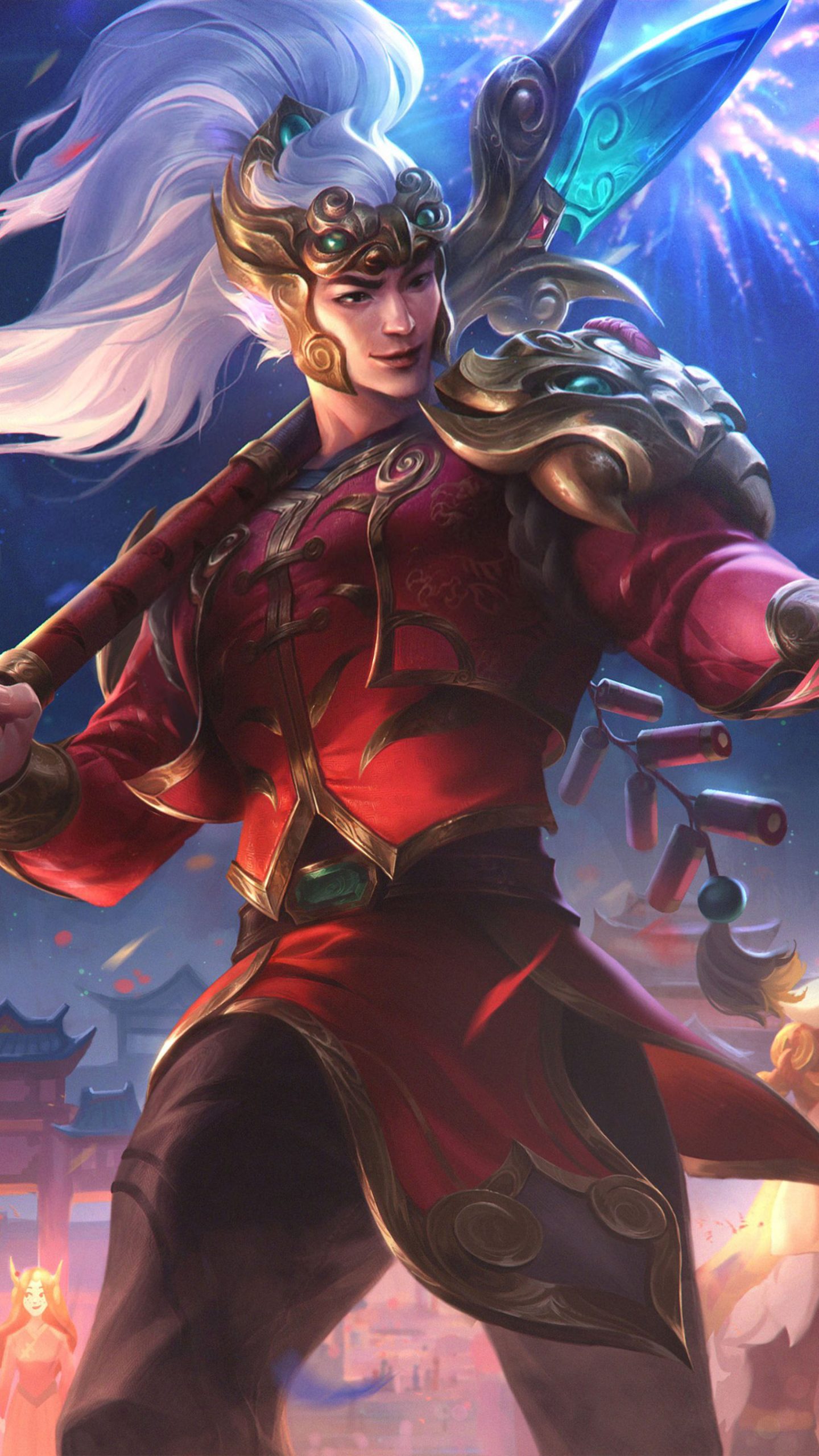 Xin Zhao League of Legends 2022 4K Ultra HD Mobile Wallpaper