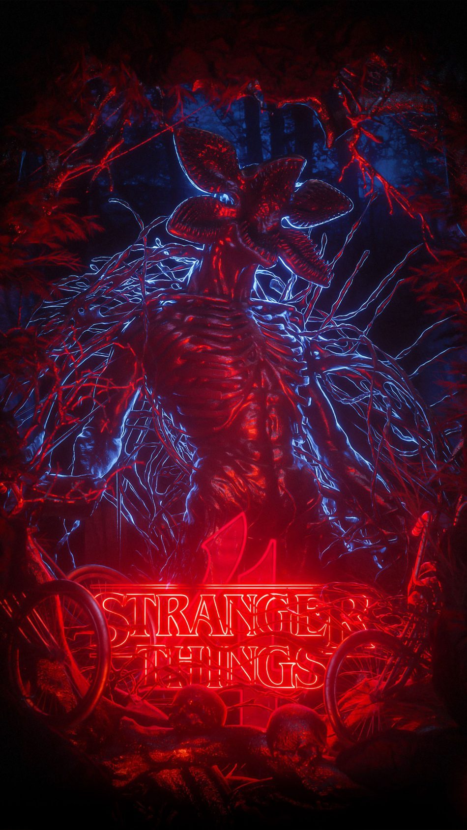 Stranger Things Season 4 Poster 4K Ultra HD Mobile Wallpaper