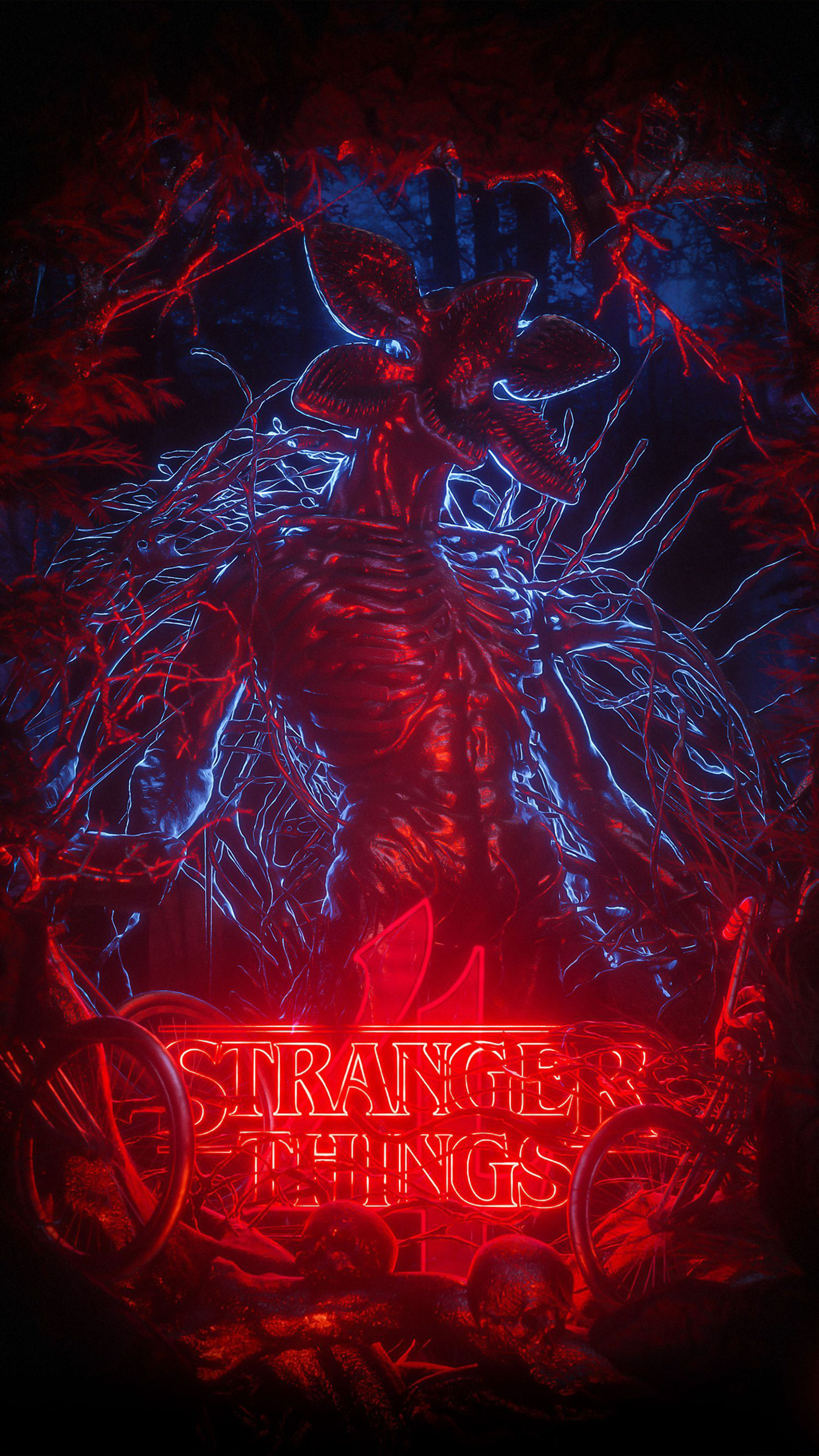 Stranger Things Season 4 Poster 4K Ultra HD Mobile Wallpaper