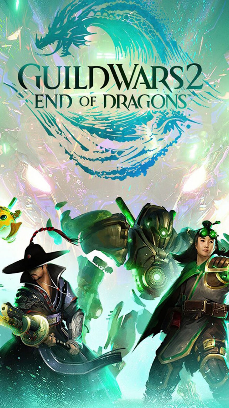 Guild Wars 2 - End Of Dragons Game Poster 4K Ultra HD Mobile Wallpaper