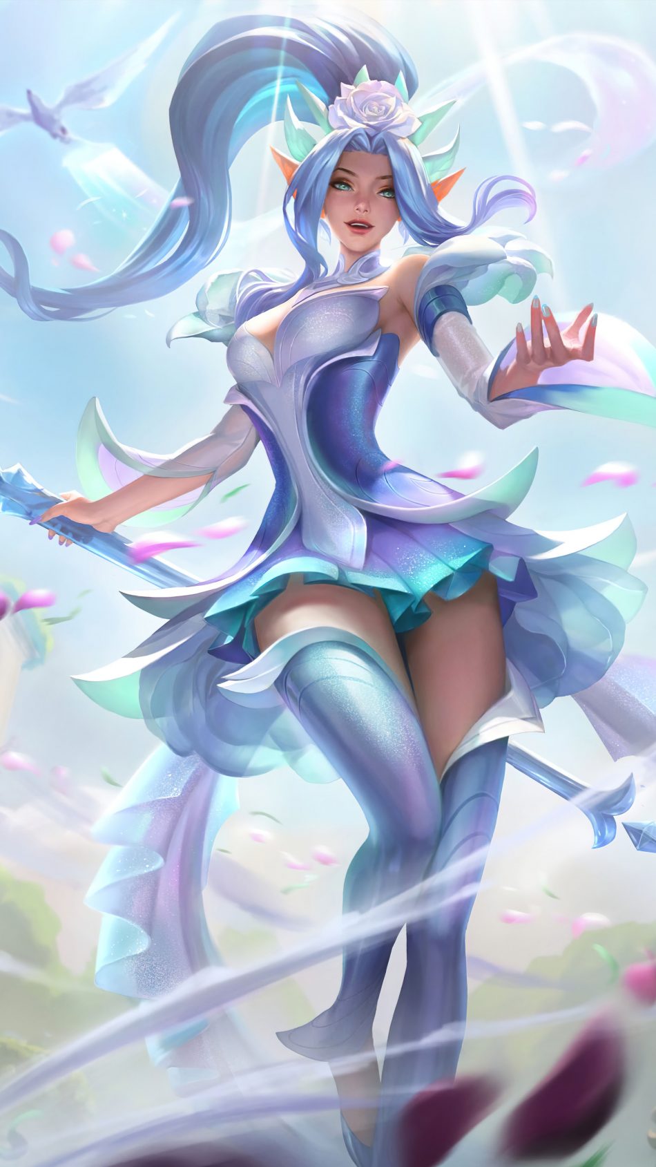 Janna League of Legends 2022 4K Ultra HD Mobile Wallpaper