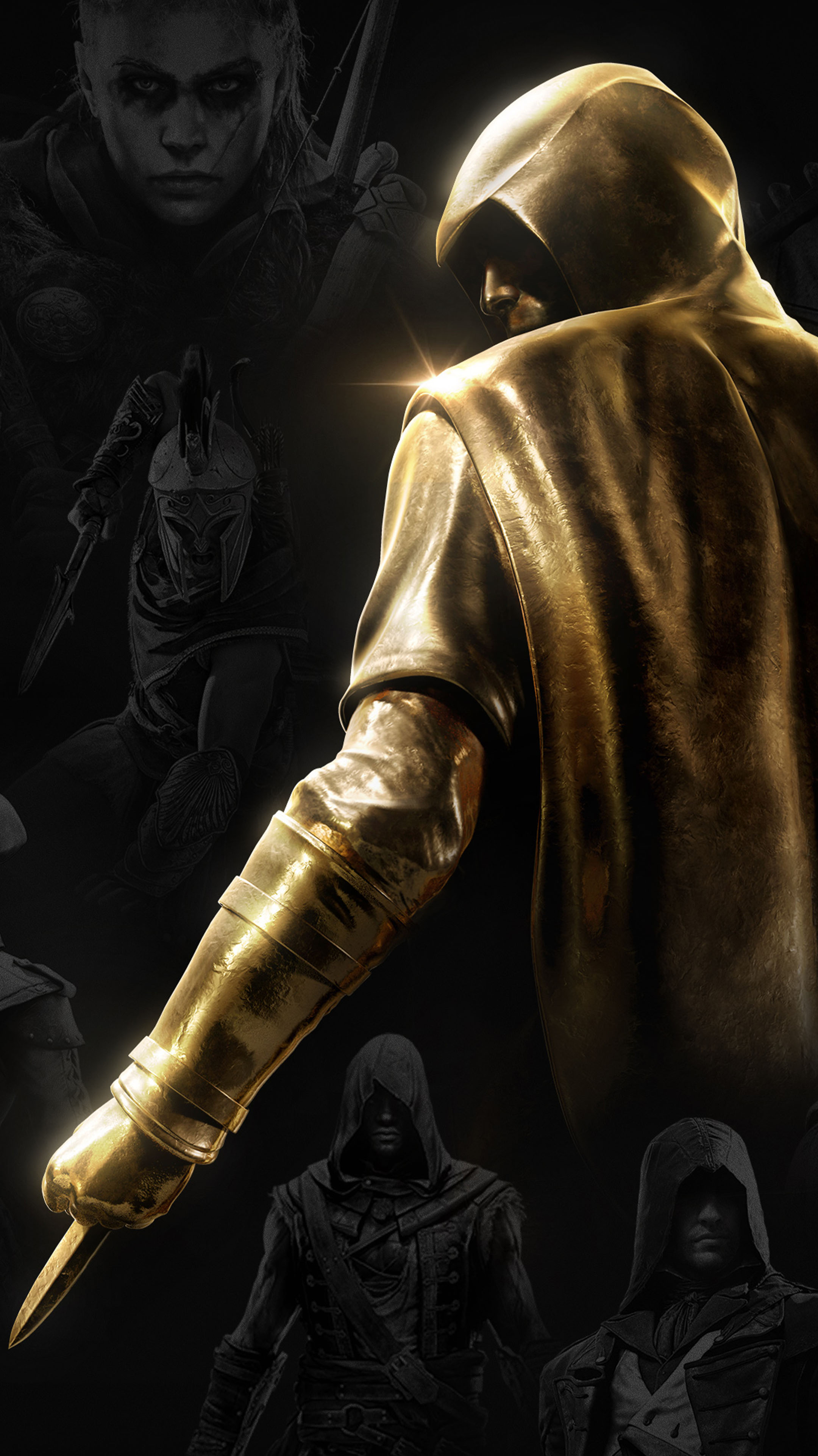 Ezio Assassin's Creed 4K Wallpaper iPhone HD Phone #2741i