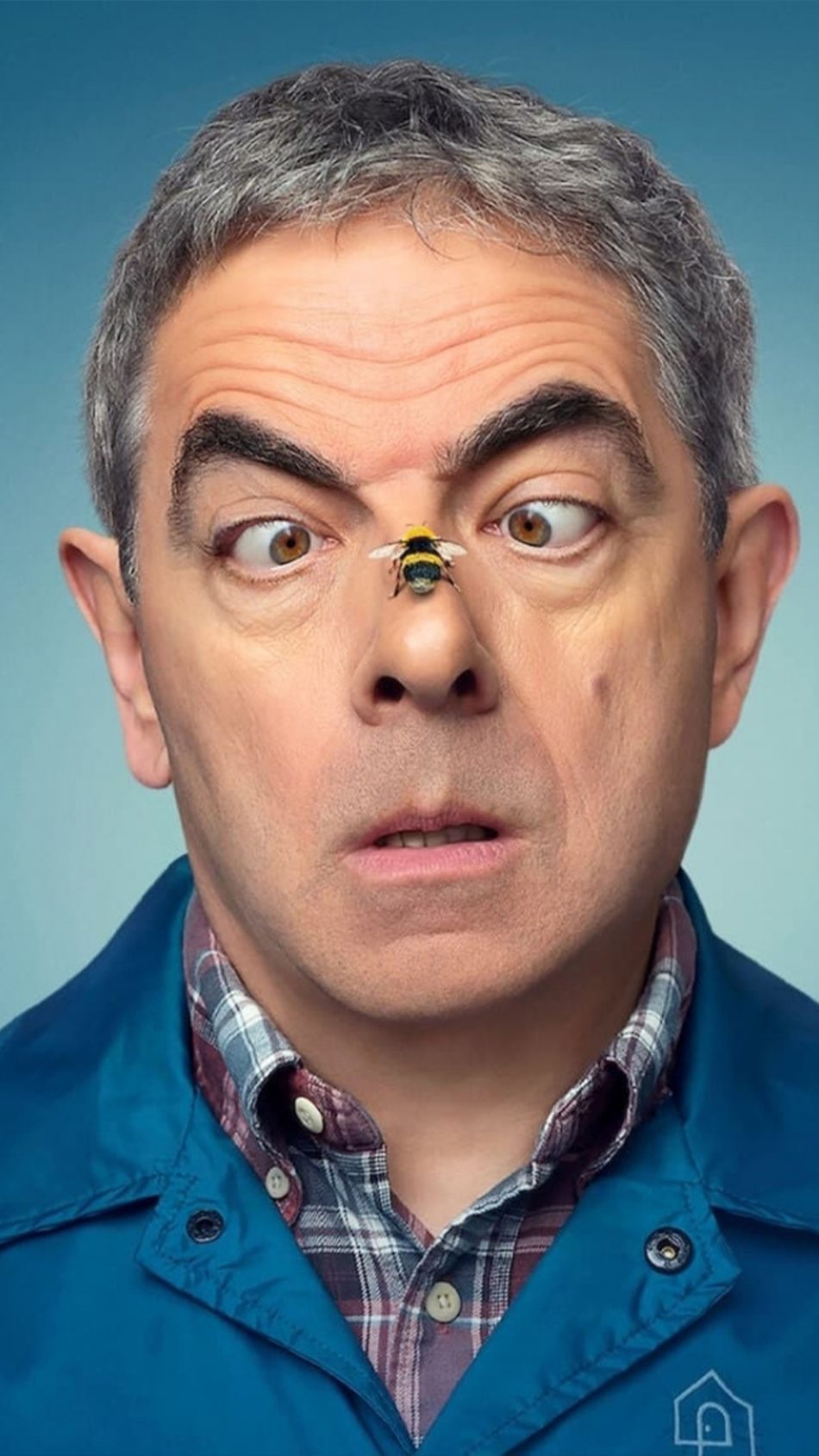 Rowan Atkinson In Man Vs Bee 4K Ultra HD Mobile Wallpaper