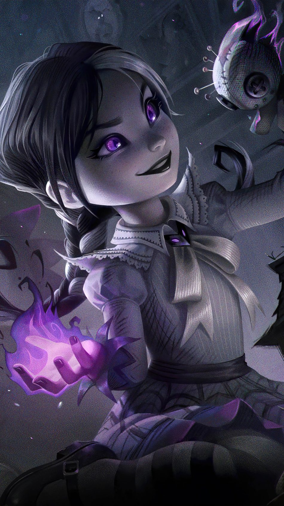 Annie Fright Night League of Legends 4K Ultra HD Mobile Wallpaper