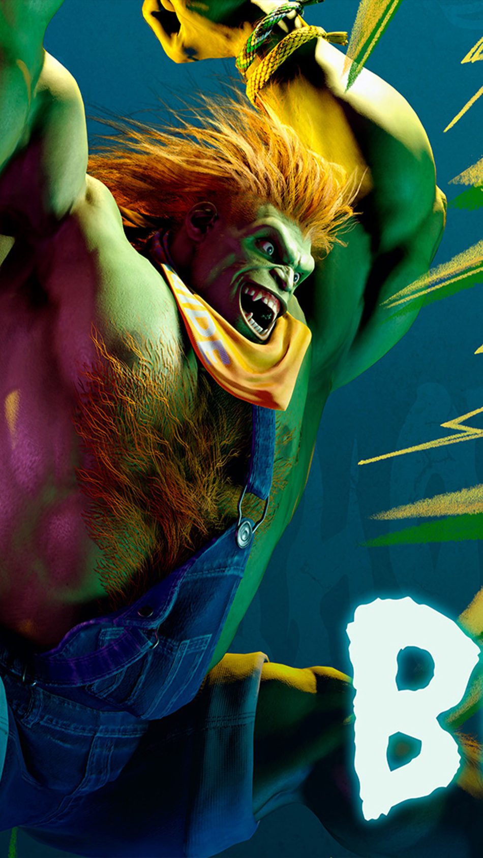 Blanka Street Fighter 6 4K Ultra HD Mobile Wallpaper