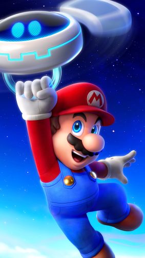 Mario Sparks of Hope 4K Ultra HD Mobile Wallpaper