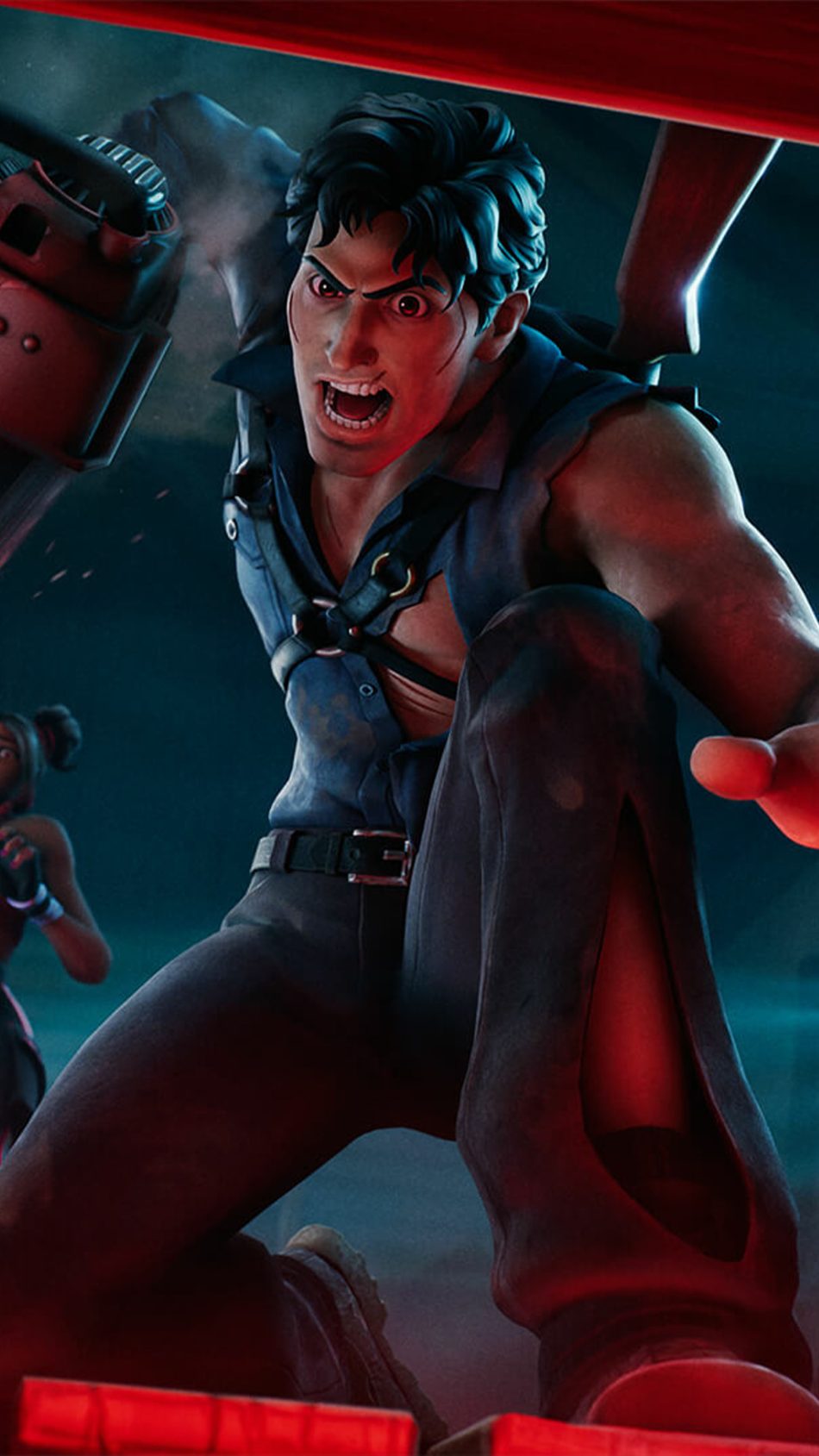 Ash Williams Fortnite 4K Ultra HD Mobile Wallpaper