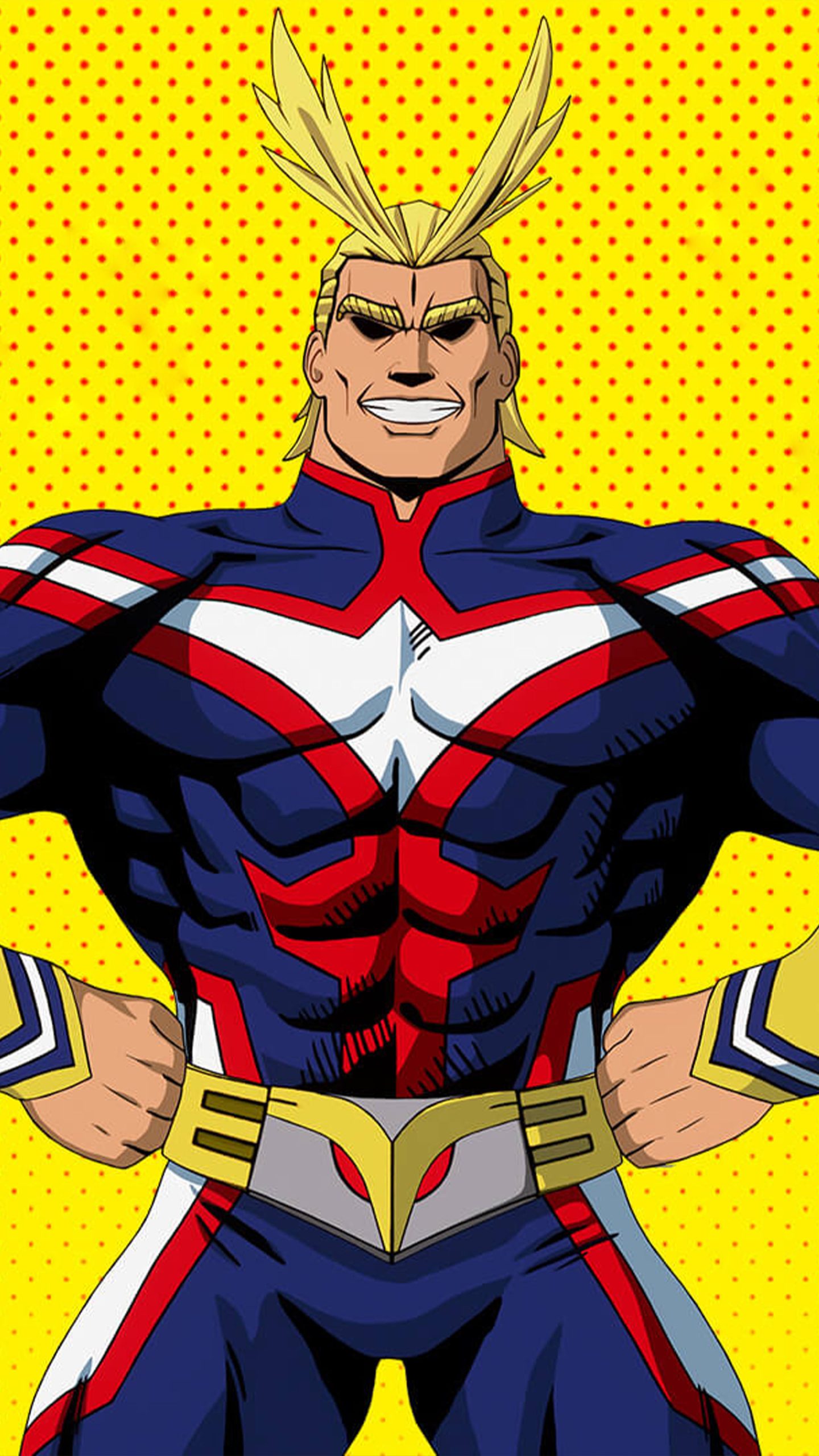 All Might Phone Wallpapers  Wallpaper Cave