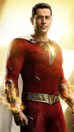 Zachary Levi In Shazam Fury of The Gods 4K Ultra HD Mobile Wallpaper