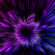 Blue Purple Neon Apple Logo 4K Ultra HD Mobile Wallpaper