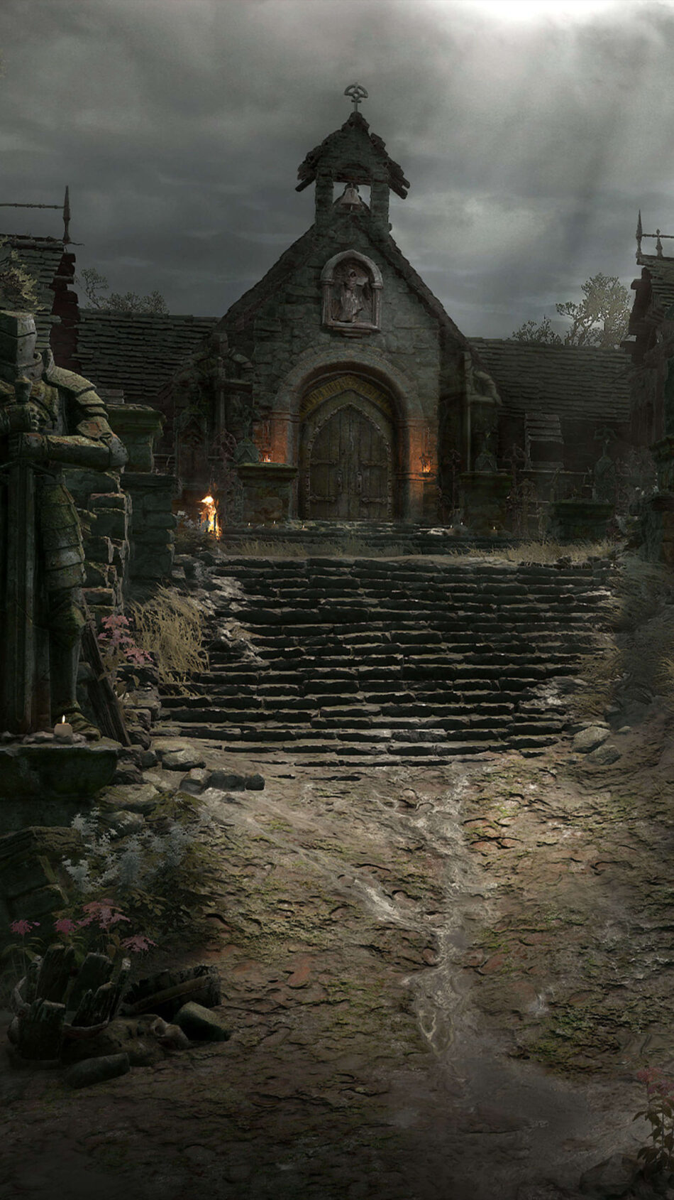 Diablo IV Castle 4K Ultra HD Mobile Wallpaper