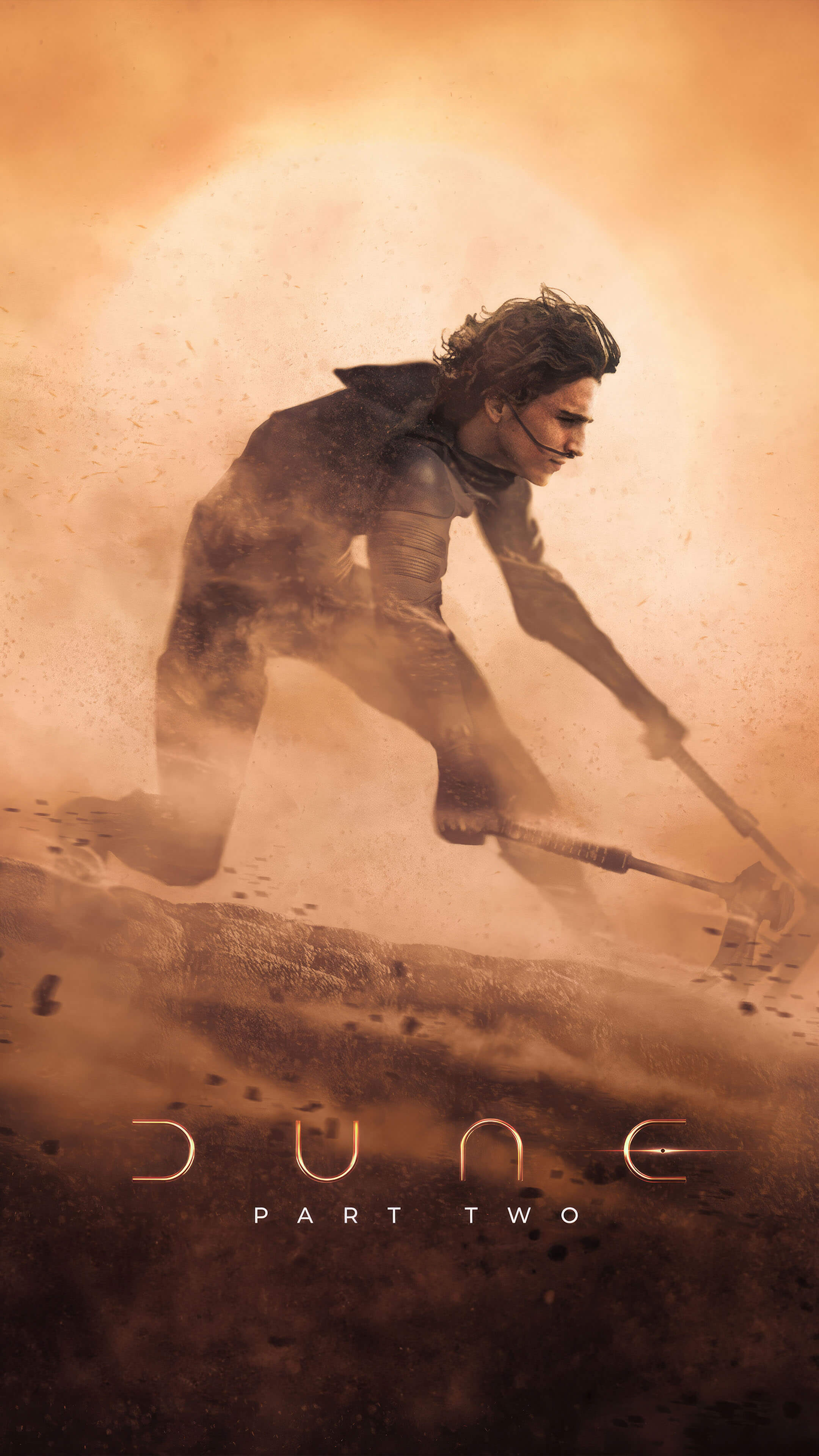 Dune Part Two Movie Poster 2023 4K Ultra HD Mobile Wallpaper For IPhone Dune Part Two Movie Poster 2023 4K Ultra HD Mobile Wallpaper For IPhone