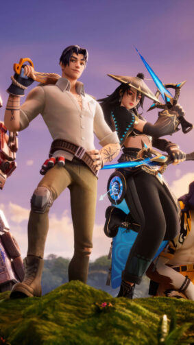 Fortnite Chapter 4 Season 3 Game Characters 4K Ultra HD Mobile Wallpaper