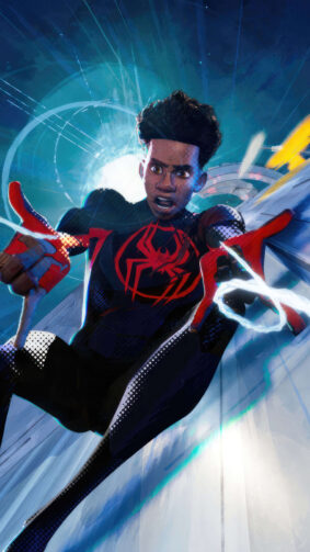 Miles Morales Spider-man Across The Spider-Verse 4K Ultra HD Mobile Wallpaper