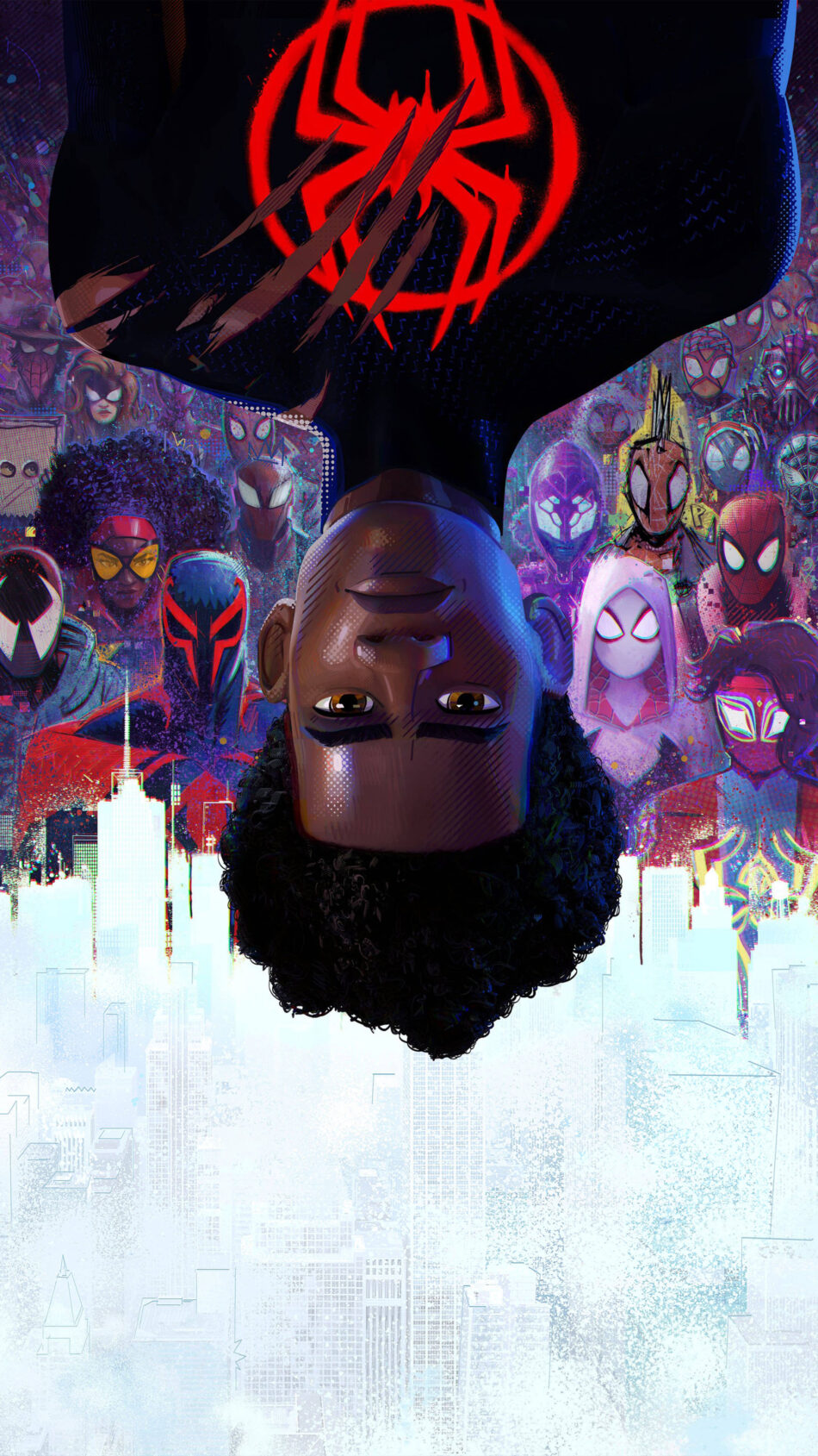 Spider-man Across The Spider-Verse Poster 4K Ultra HD Mobile Wallpaper