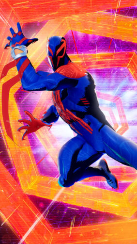 Spider-man Across The Spider-verse Fortnite Game Poster 4K Ultra HD Mobile Wallpaper