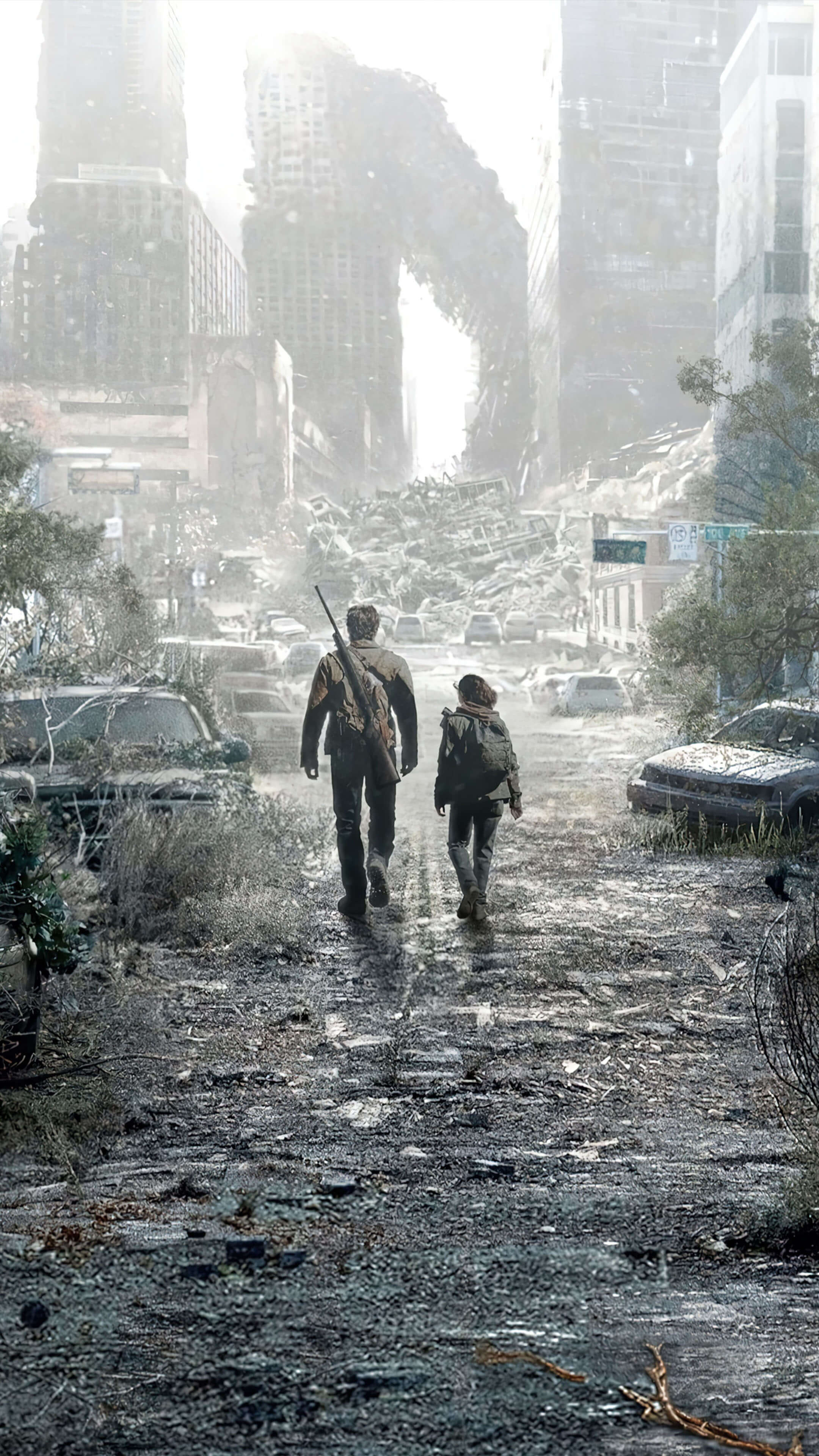 Surviving the Apocalypse: The Last of Us HBO Phone Wallpaper