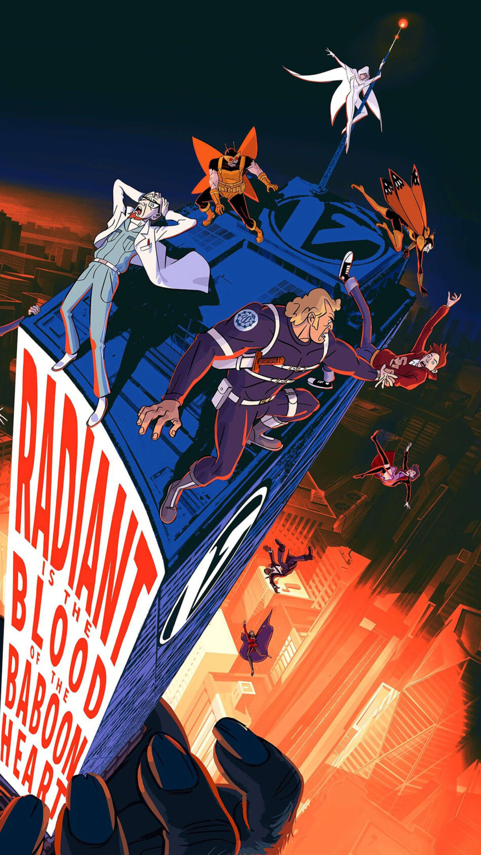 The Venture Bros. - Radiant Is The Blood of The Baboon Heart Movie Poster 4K Ultra HD Mobile Wallpaper