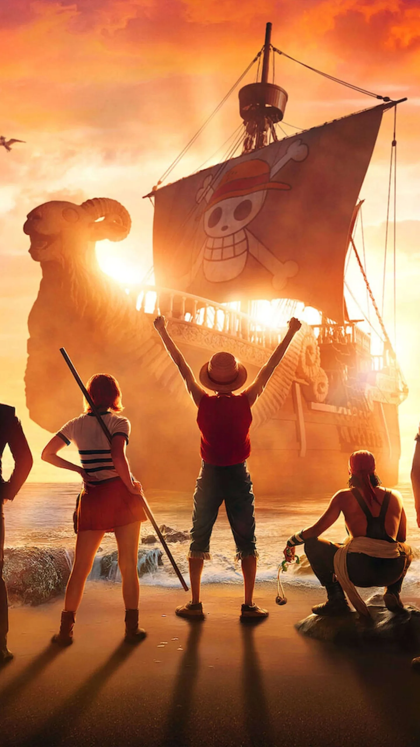 One Piece Series Poster 4K Ultra HD Mobile Phone Wallpaper