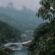 River Bridge Hills Clouds & Green Forest 4K Ultra HD Mobile Wallpaper