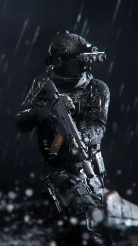 Call of Duty - Modern Warfare 3 Game Character With Night Vision