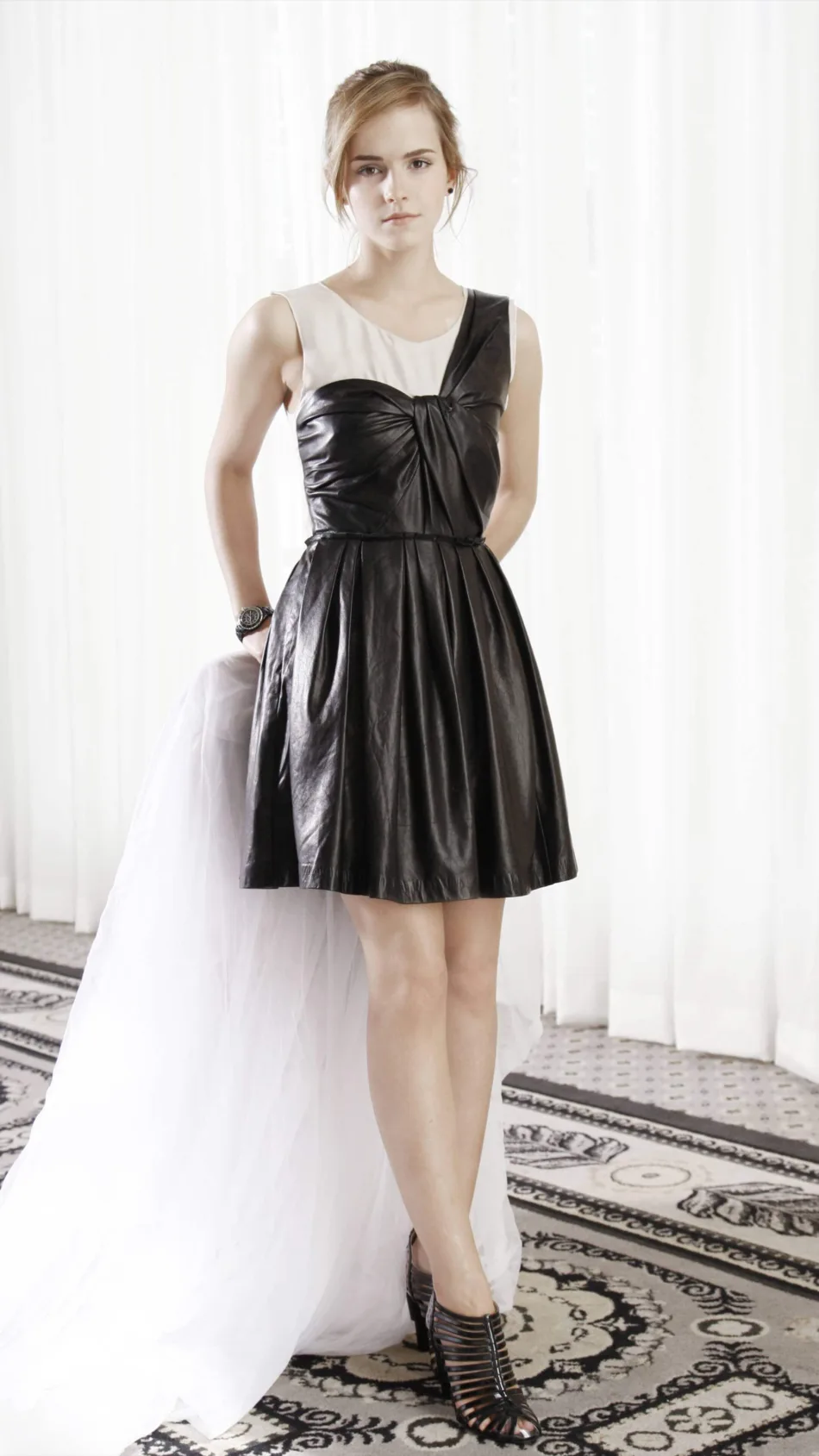Actress Emma Watson In Beautiful Dress