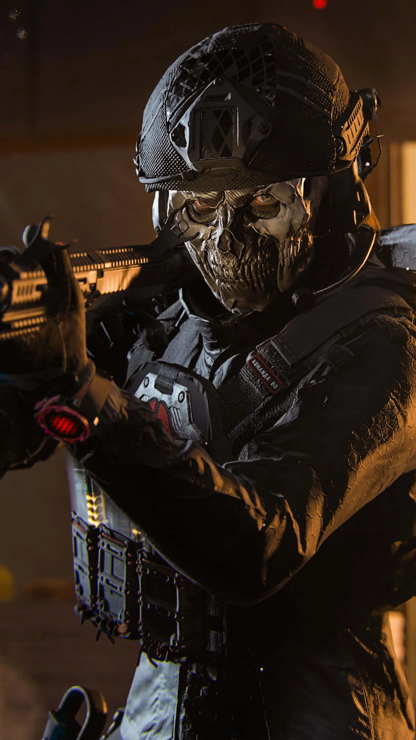 Call of Duty Modern Warfare III Ghost 4K Ultra HD Mobile Wallpaper for