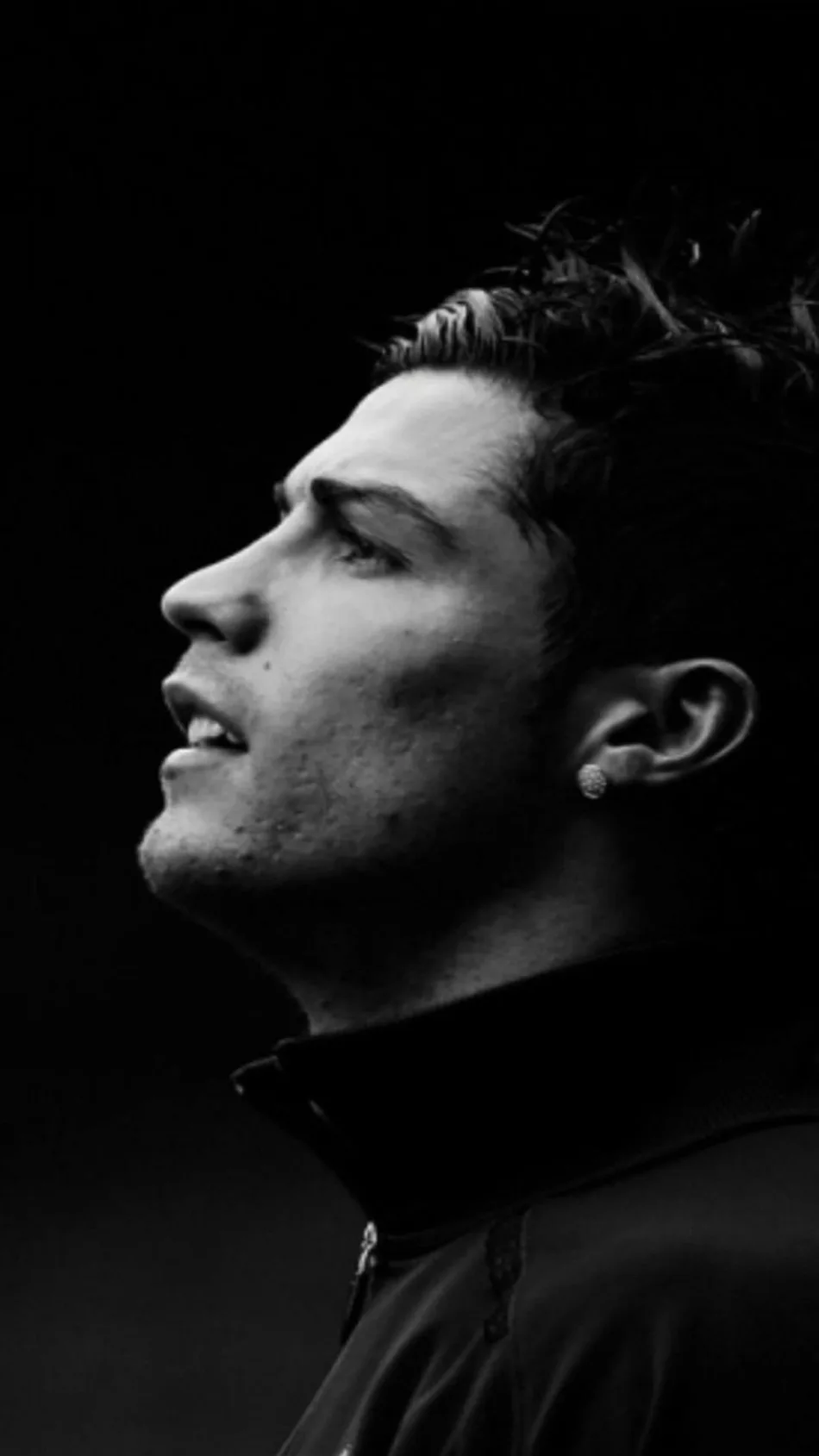 Cristiano Ronaldo Monochrome Black & White