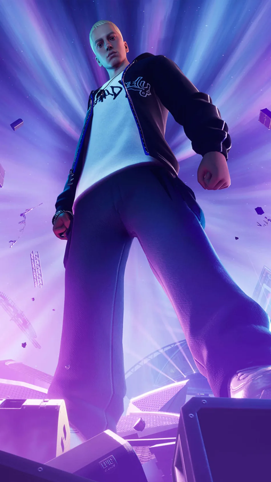 Eminem x Fortnite 4K Ultra HD Mobile Wallpaper