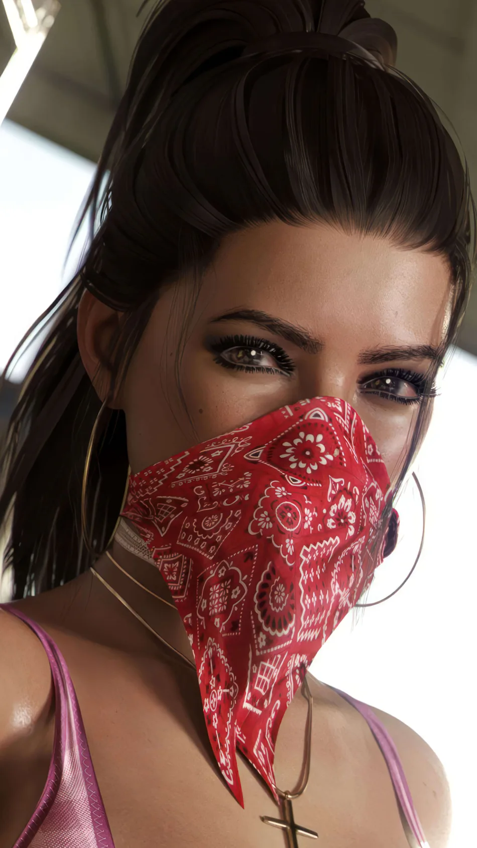 Lucia GTA VI Girl 2024 4K Ultra HD Mobile Wallpaper