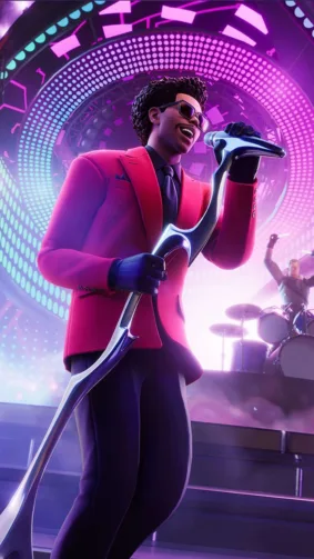 The Weeknd In Fortnite 4K Ultra HD Mobile Wallpaper