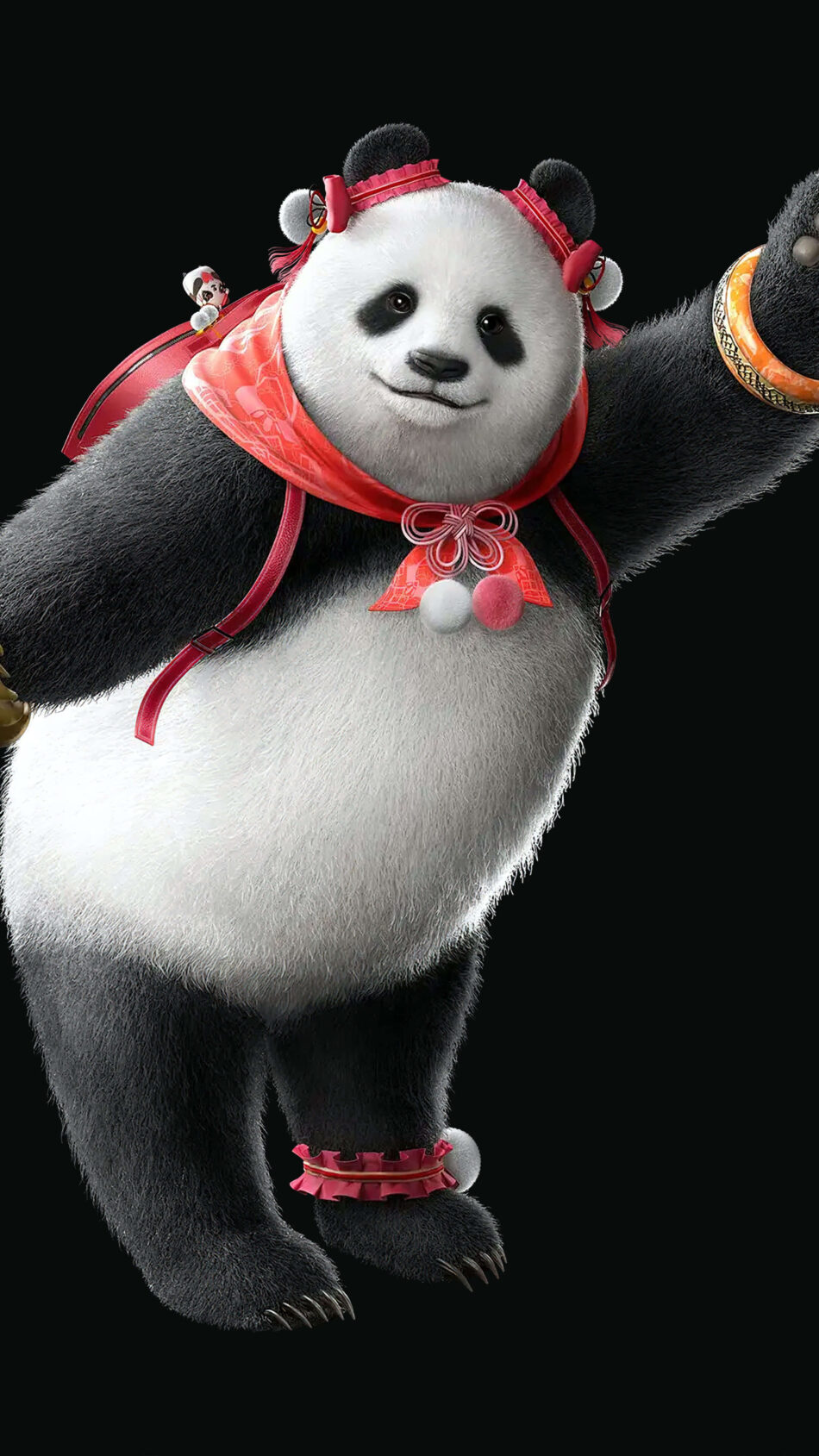 Panda Tekken 8 4K Ultra HD Mobile Wallpaper