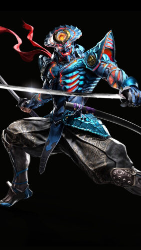 Yoshimitsu Tekken 8 4K Ultra HD Mobile Wallpaper