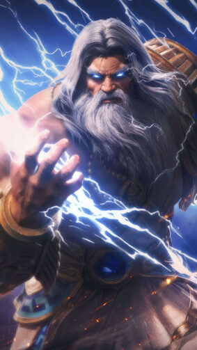 Zeus Smite 2 2024 Game 4K Ultra HD Mobile Wallpaper