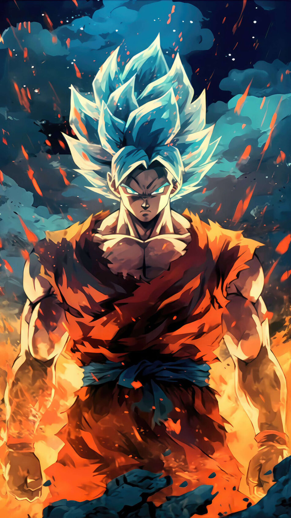 Goku From Dragon Ball Art 4K Ultra HD Mobile Wallpaper