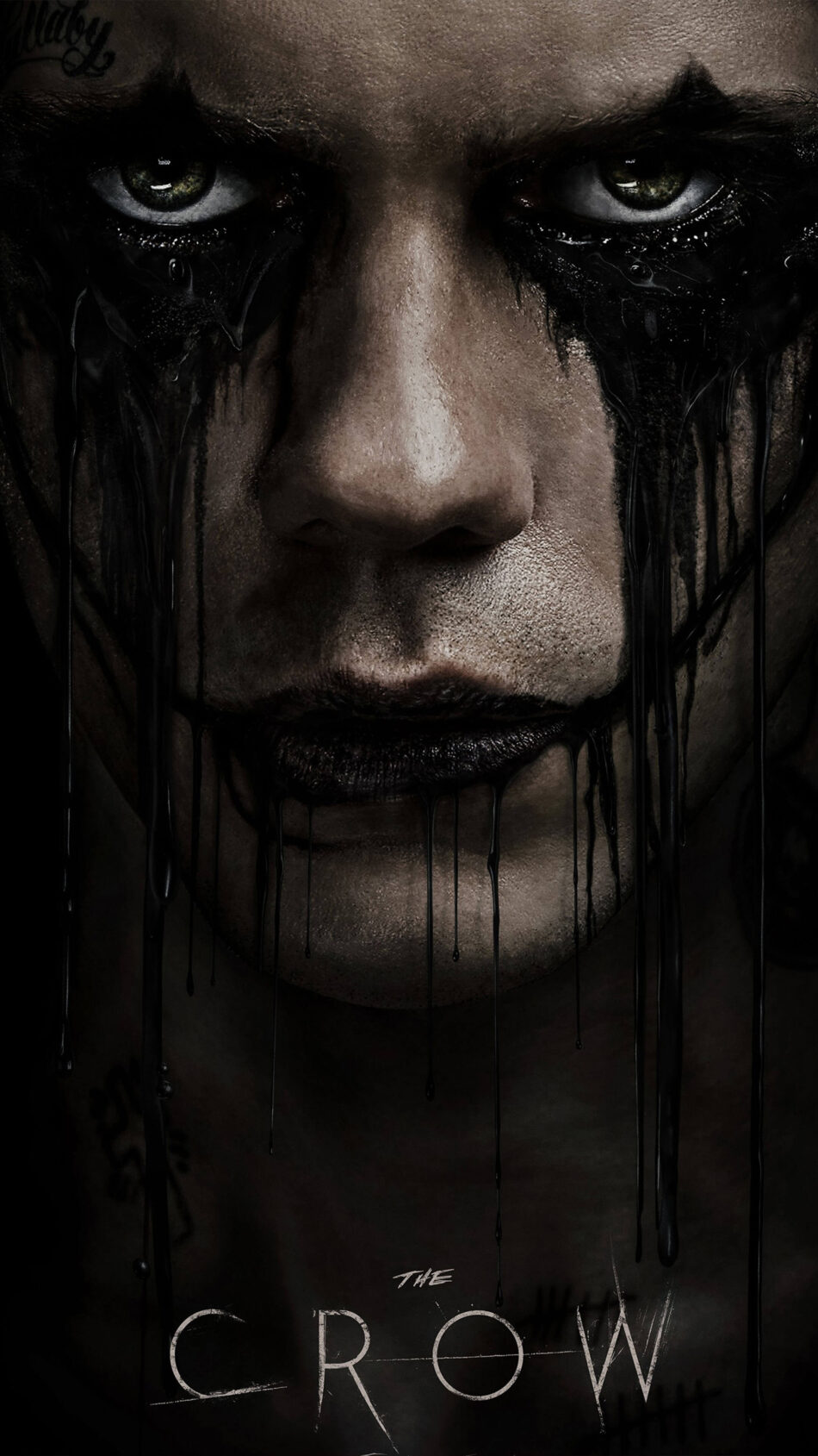 Bill Skarsgård In The Crow Movie Poster 4K Ultra HD Mobile Wallpaper