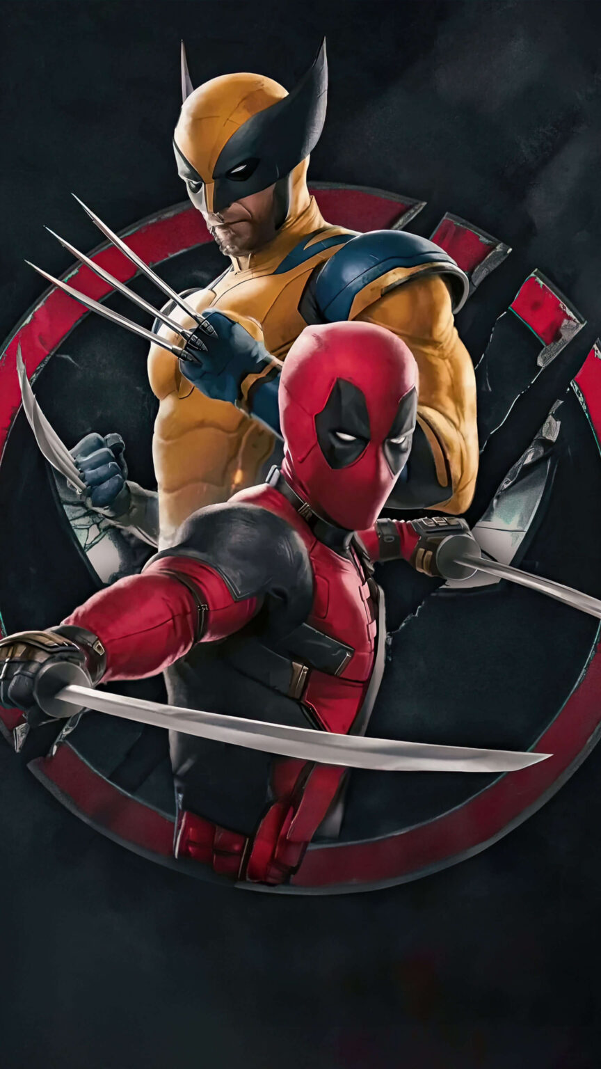 Deadpool & Wolverine 4K Ultra HD Mobile Wallpaper for iPhone & Android