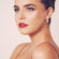 Bailee Madison In Red Dress 2024 Photoshoot 4K Ultra HD Mobile Wallpaper
