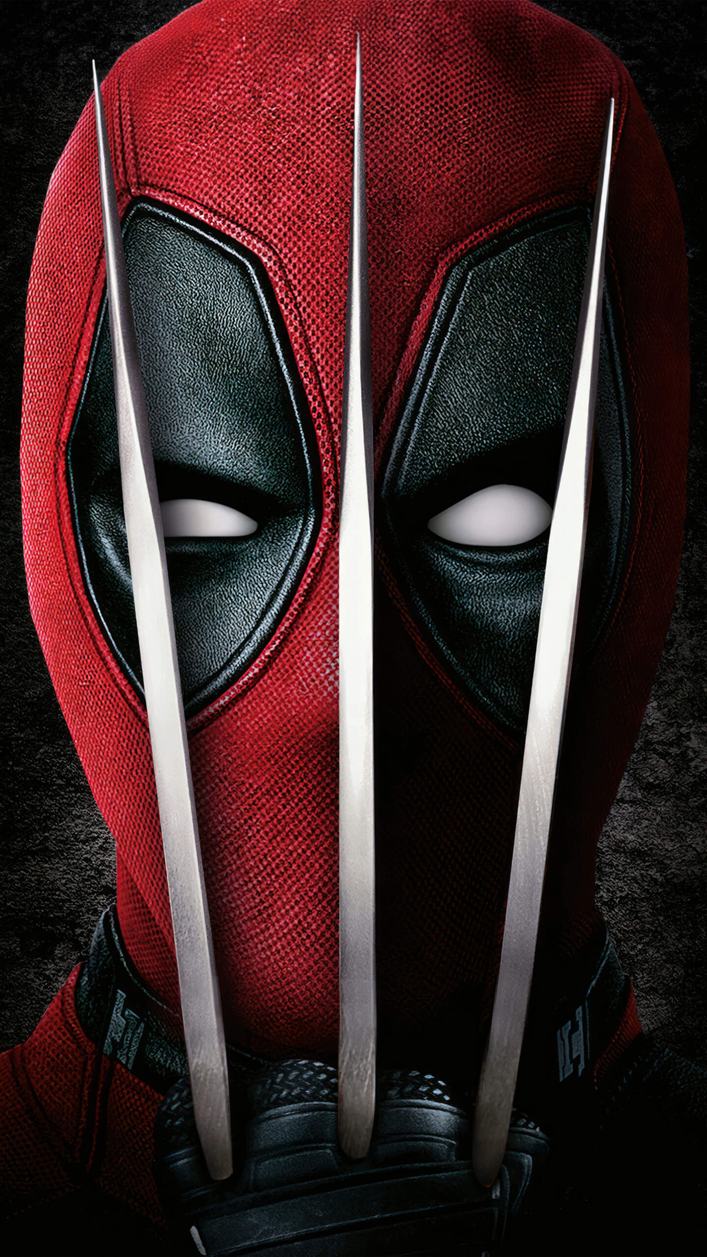 Marvel Deadpool & Wolverine Movie Poster 4K Ultra HD Mobile Phone Wallpaper