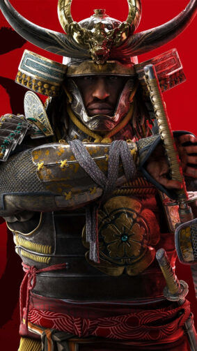 Yasuke Assassin's Creed Shadows Game Character 4K Ultra HD Mobile Wallpaper