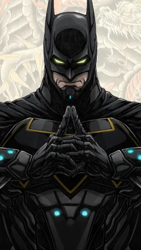 Batman In Batman Ninja vs. Yakuza League Movie 4K Ultra HD Mobile Wallpaper